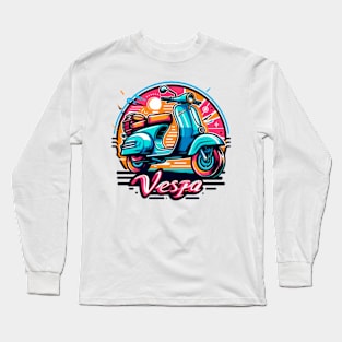 Piaggio Vespa Long Sleeve T-Shirt